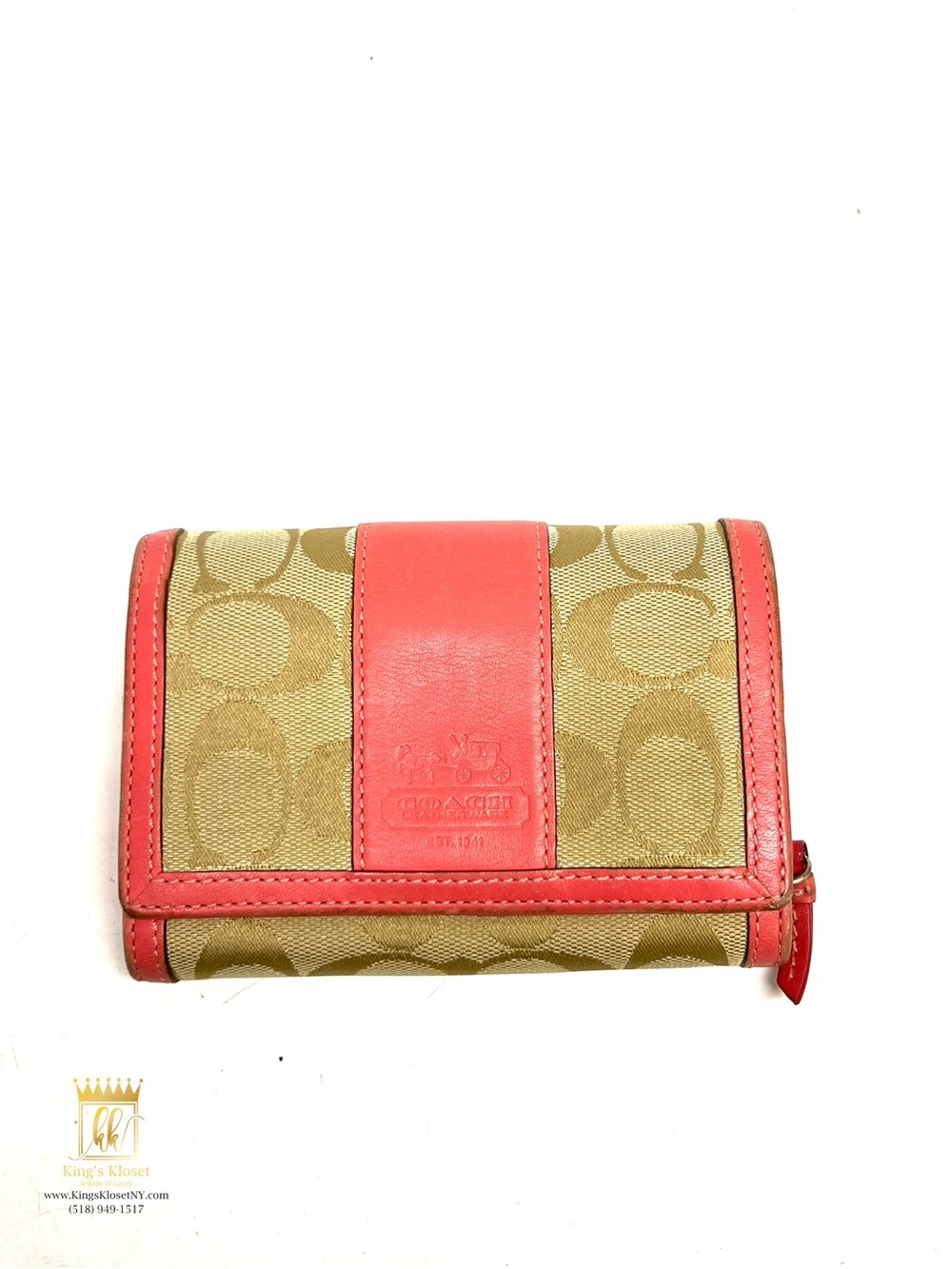 Coach signature bifold Wallet